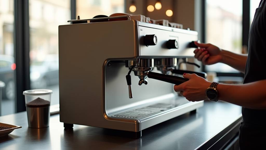 Dimensions précises de la machine Simonelli Appia II Compact
