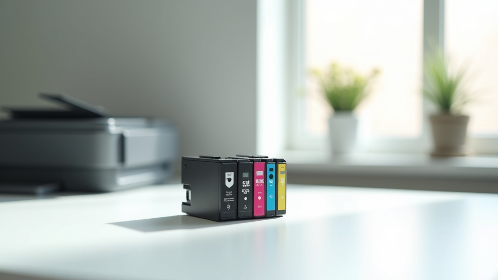 Imprimante HP DeskJet avec cartouches HP 304 installées