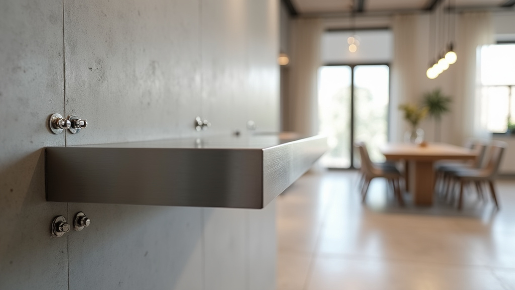 Différents types d'étagères en inox dans un espace de rangement professionnel