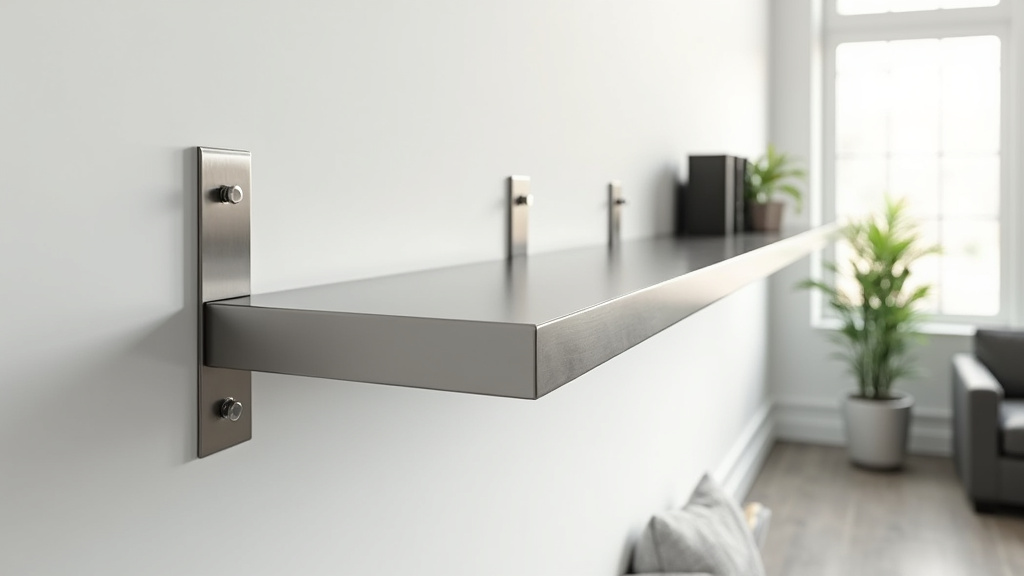 Entretien d'une étagère en inox avec des produits appropriés