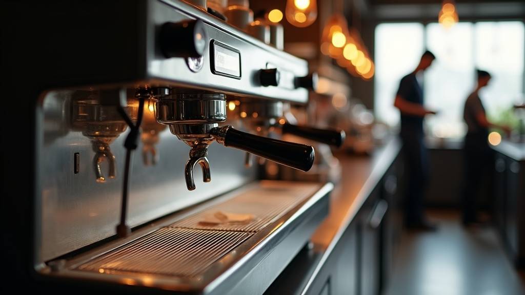 Interface tactile double écran de la machine à café Unic Tango ST Duo