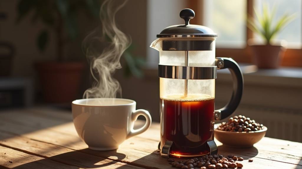 Différents kits de café moulu pour cafetière à piston