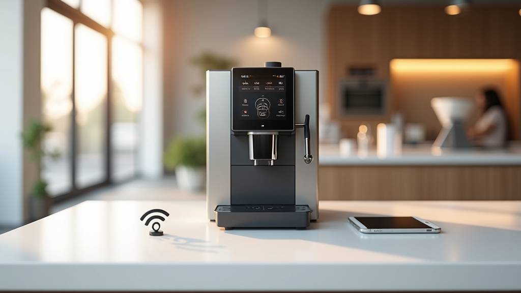 Écran tactile de la Necta Krea Prime ES avec interface utilisateur