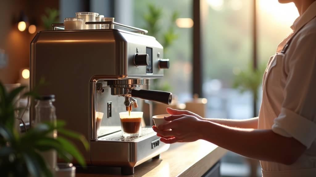 Machine à café Necta Krea Prime ES dans un environnement professionnel