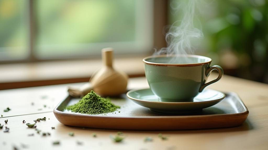 Marché de thé en plein air à Sapporo avec producteurs locaux