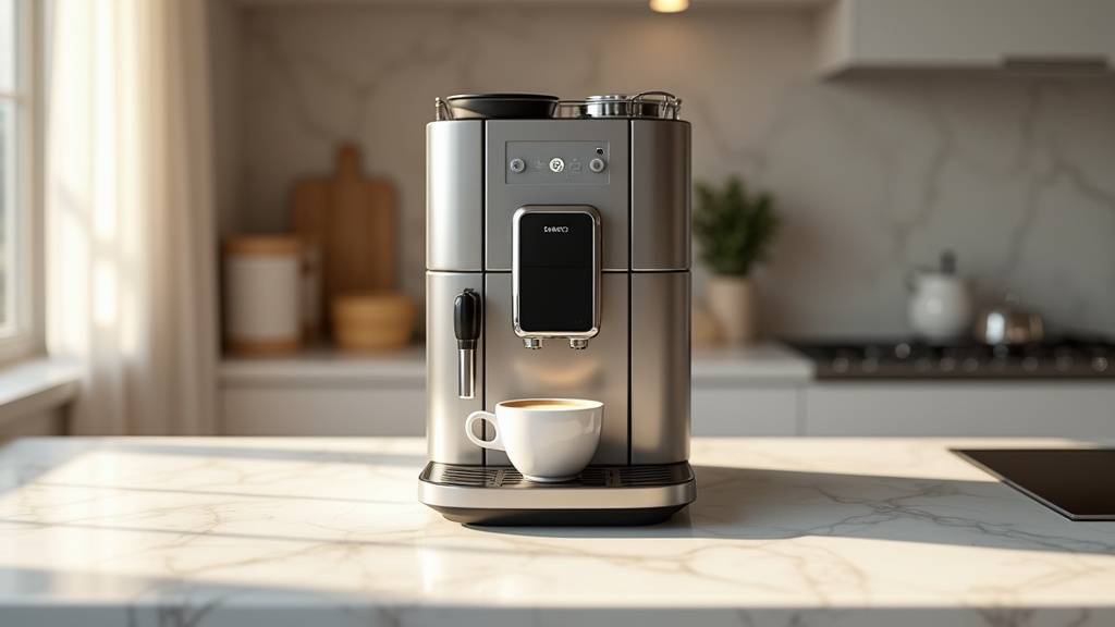 Détails techniques de la Saeco Magic M2 montrant le moulin et le groupe café