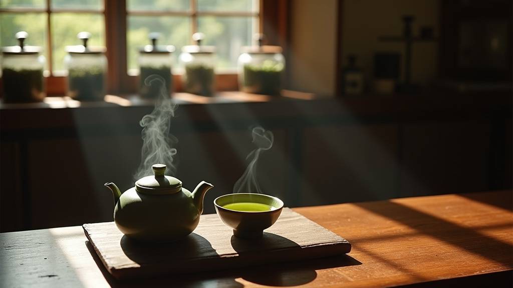 Salon de thé traditionnel à Sapporo avec service d'infusion multiple